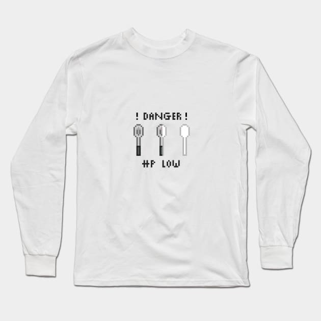 Spoonie Health Meter Long Sleeve T-Shirt by m0ntygee